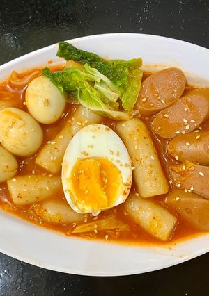 Hình của món Bánh gạo cay hàn quốc.