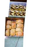 Bolen pisang coklat