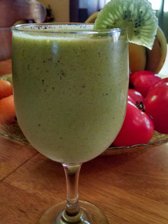 A picture of Kiwi Banana Smoothie.