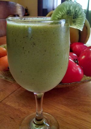 A picture of Kiwi Banana Smoothie.