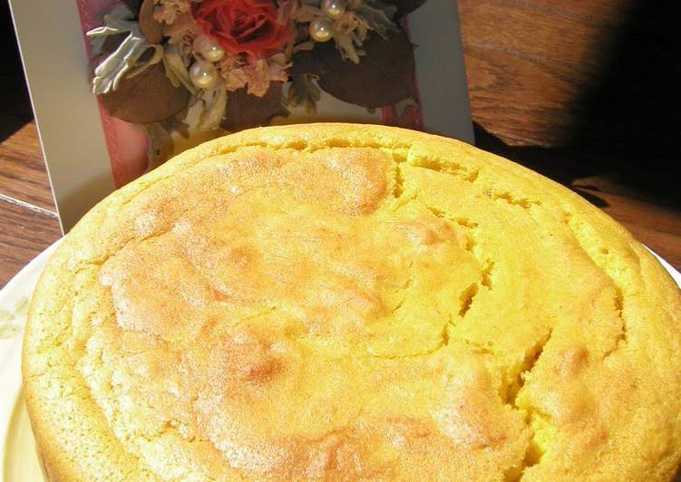 Recipe of Speedy Melt-in-the-Mouth Mousse-Like Kabocha Cake