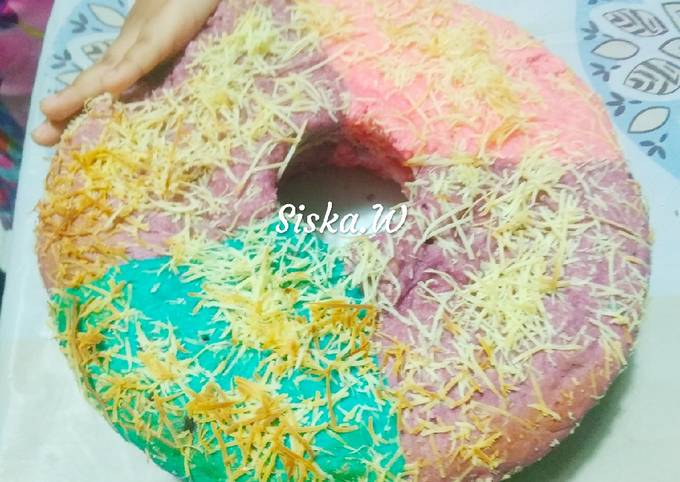 Bluder Cake Rainbow Irit 1 Telur