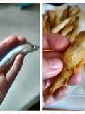 Crispy fried smelts
