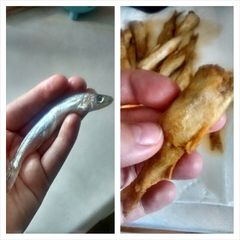 A picture of Crispy fried smelts.