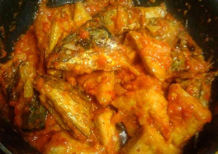 Bumbu meracik Ikan dan tahu masak sambal merah, Menggugah Selera