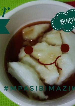 Foto resep Snack Cemilan MPASI 8 bulan Bubur Sumsum
