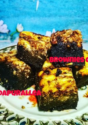 Foto resep Brownies cheese cake #ketofy