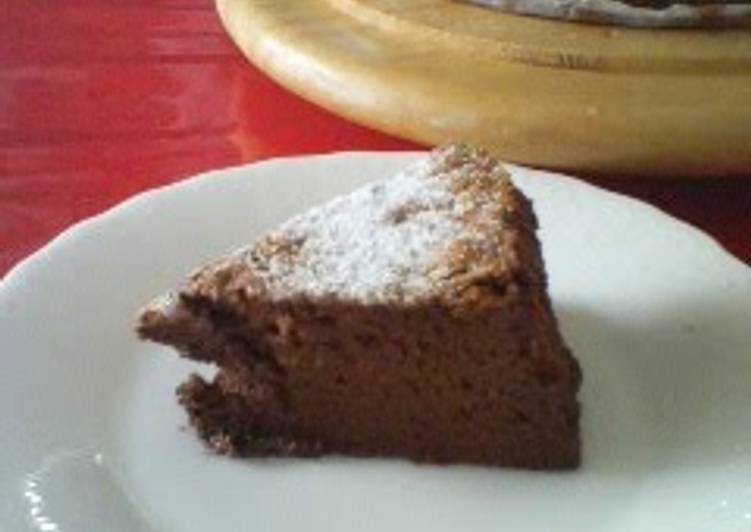 Recipe of Homemade Easy Gateau au Chocolat with Only 3 Ingredients