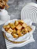 Mini Garlic Bread / Garlic Crouton With Sourdough Loaf
