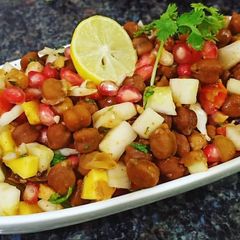 A picture of Chana Chaat.