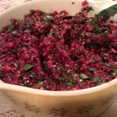 A picture of Cranberry salsa.