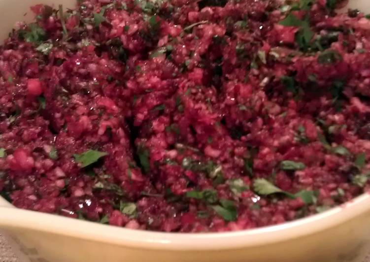 Recipe of Super Quick Homemade Cranberry salsa