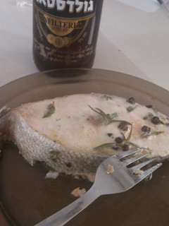 A picture of Butter and garlic salmon.