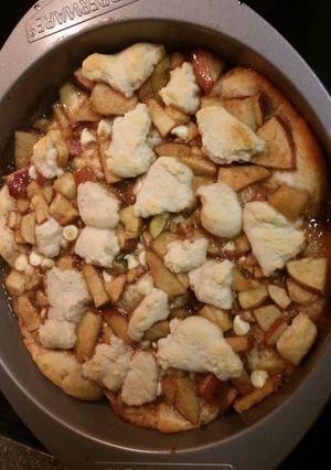 A picture of Apple Cinnamon White Chocolate Dump.