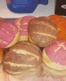 Conchas (Mexican sweet bread)