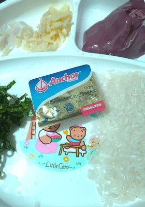 Foto resep MPASI 6Bulan Day1 Bubur Hati Ayam Simple (Slow Cooker)