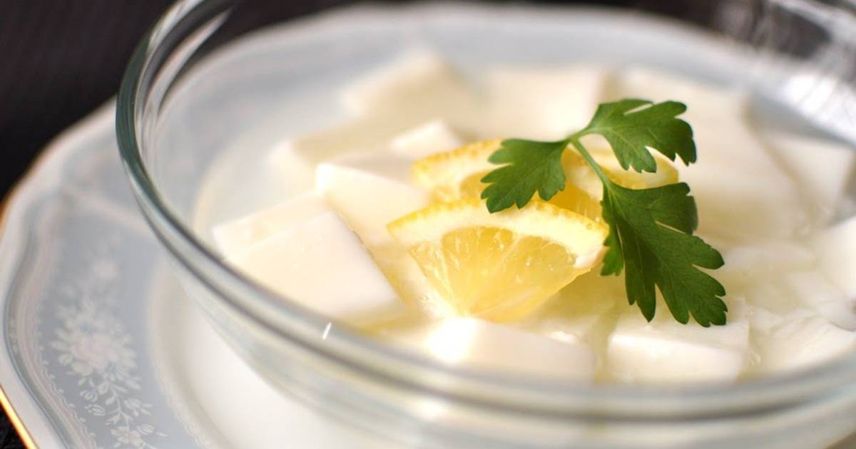 almond tofu recipe with almond milk