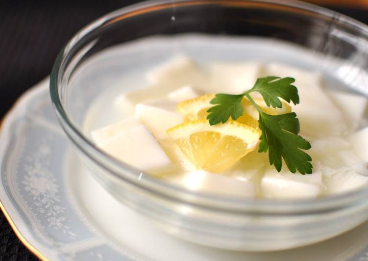 Easiest Way to Make Homemade Silken Almond Tofu
