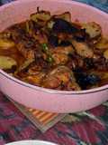 صينية دجاج بالبطاطا (فراخ)
