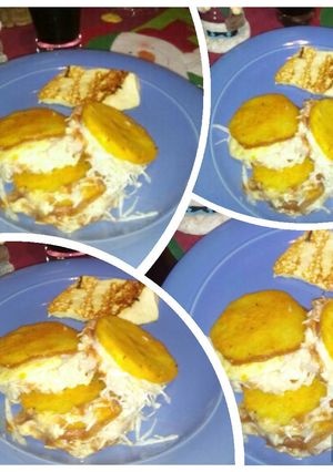 Una foto de Arepas tumbarancho estilo Perucho 🍛