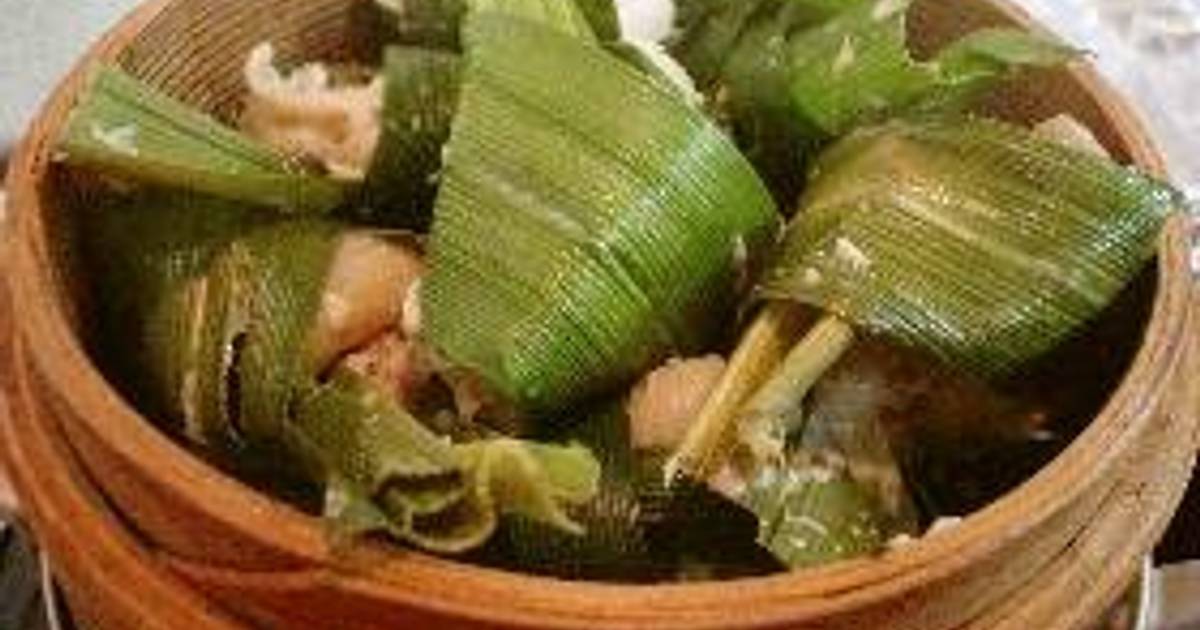 Kai Hor Bai Tong (Chicken in Banana Leaves) Recipe