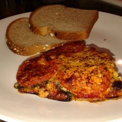 A picture of Portuguese Baked Eggs.