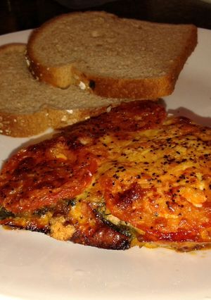 A picture of Portuguese Baked Eggs.