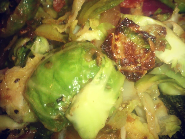 Easy Ways Make|Recipe} Warm Shaved Brussels Sprouts Salad Anti-Fail