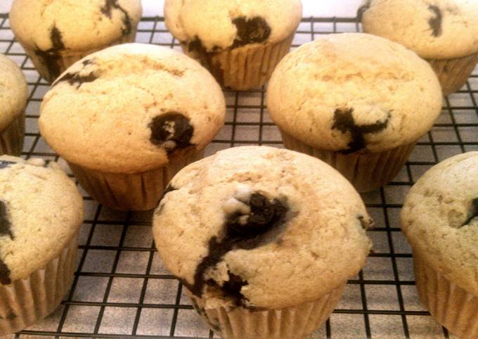 Recipe of Super Quick Homemade Vegan Blueberry Muffins