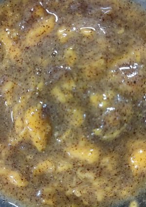 রাগি (finger millet) উইথ ম্যান্গো । রেসিপির প্রধান ছবি