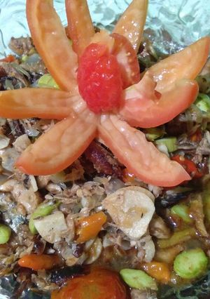 Foto resep Sardeng pindang sambal pete