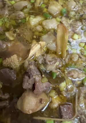 Foto resep Rawon babat daging sapi