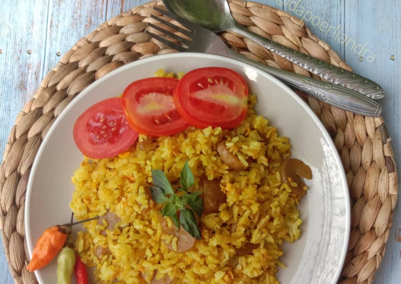 Nasi Goreng Kuning Kencur