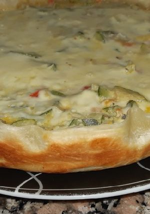 Una foto de Tarta de zucchini en essen