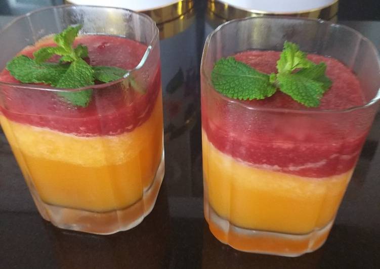 Flan de fruta