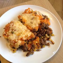 Shepards Pie With a Reggae Reggae Twist A picture of Shepards Pie With a Reggae Reggae Twist.