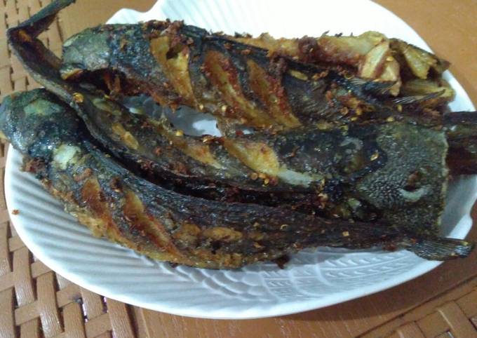 Ikan lele goreng kriuk