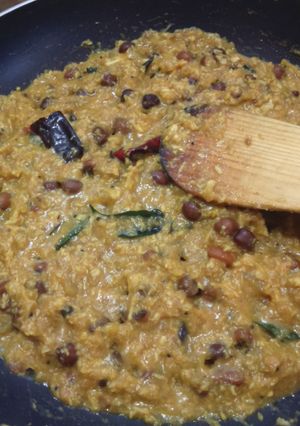 A picture of Healthy Pumpkin curry (kootu curry).