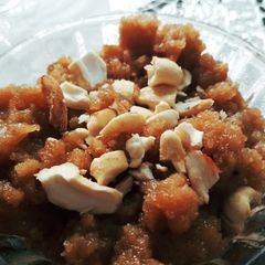 A picture of Wheat flour halva.