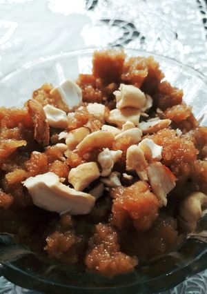 A picture of Wheat flour halva.