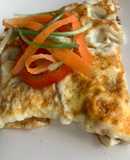 Folded sunny side up
