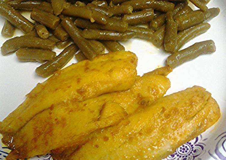 Simple Way to Make Perfect Turmeric tilapia AKA golden tilapia