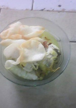 Foto resep Bubur ayam kuah kuning gurih gurih nyoi