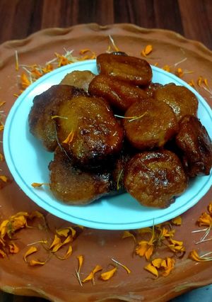 কলার মালপোয়া (kolar malpua Recipe in Bengali) রেসিপির প্রধান ছবি