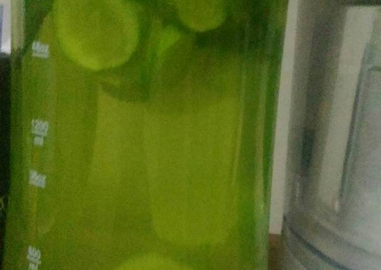 Langkah Mudah untuk Menyiapkan Diet infused water, Menggugah Selera