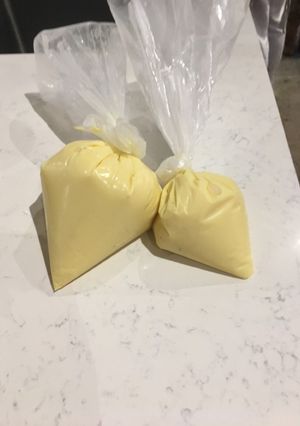 Una foto de Bolis de rompope