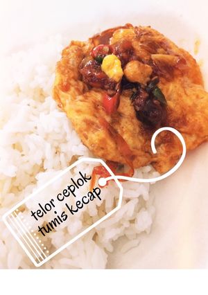 Foto resep Telor ceplok tumis kecap