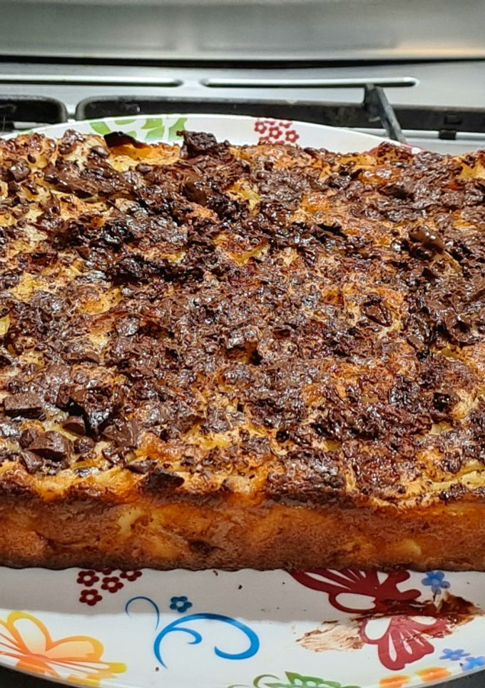 Una foto de Budín de peras súper húmedo