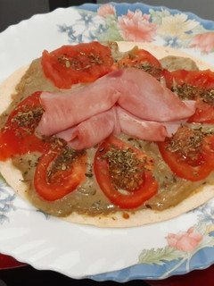 Una foto de Falsa pizza hispanoitaliana
