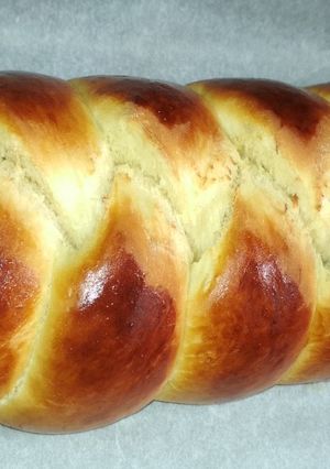 Foszlós fonott kalács recept fotója
